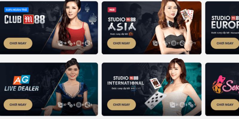 Thế giới casino đầy đa dạng